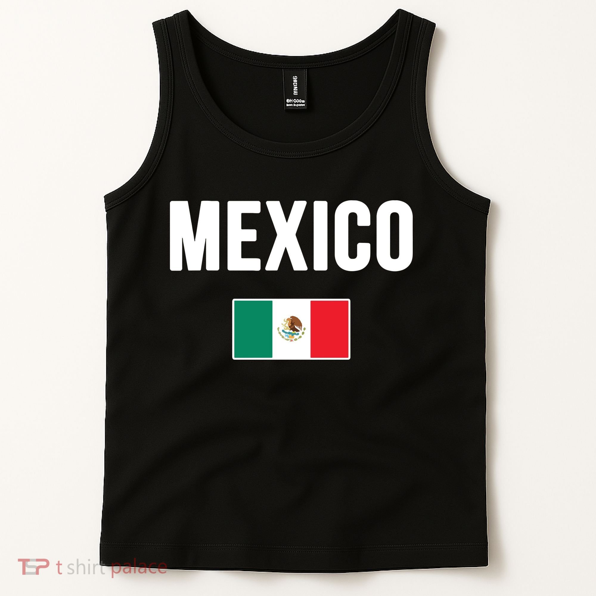 Mexico Mexican Flag Tank Top