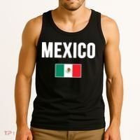 Mexico Mexican Flag Tank Top thumb 3