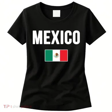 Mexico Mexican Flag Women's T-Shirt
