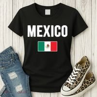 Mexico Mexican Flag Women's T-Shirt thumb 3