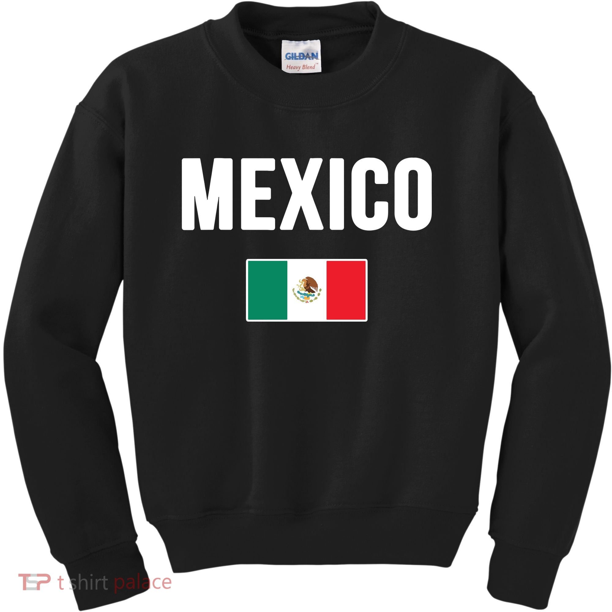 Mexico Mexican Flag Kids Sweatshirt