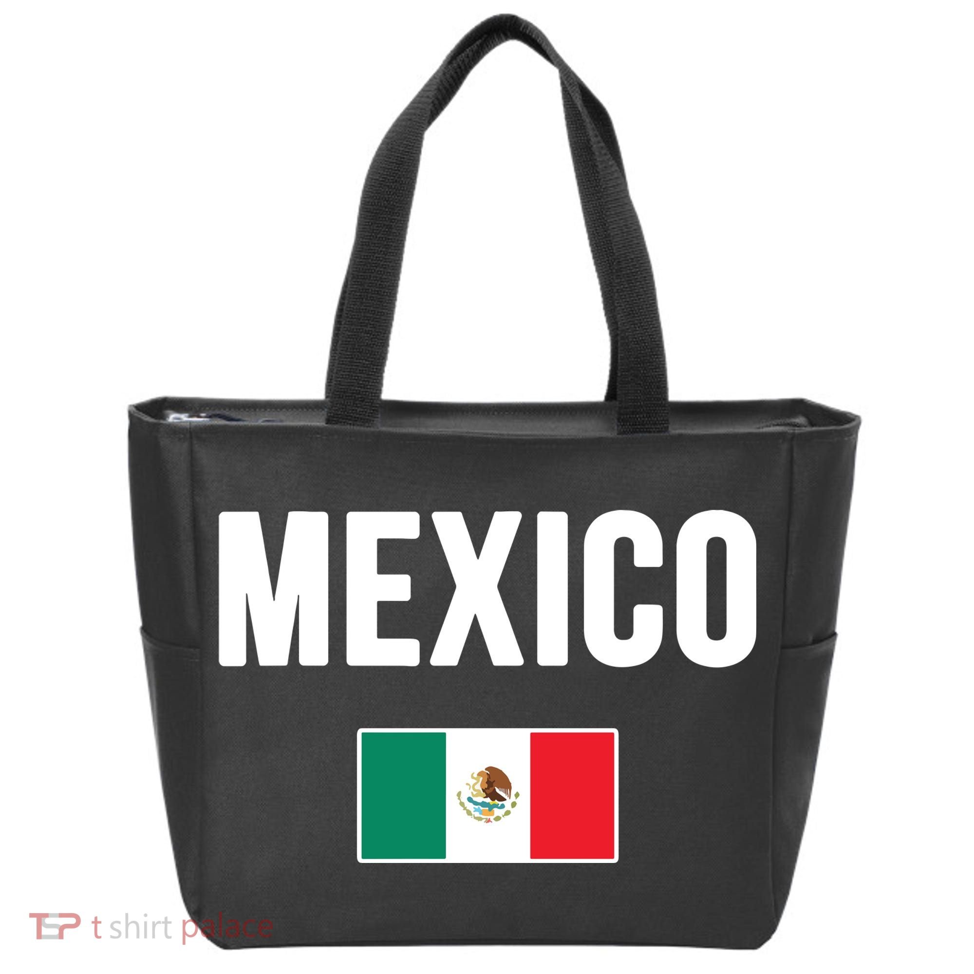 Mexico Mexican Flag Tote Bag