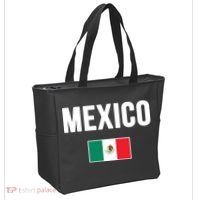 Mexico Mexican Flag Tote Bag thumb 2
