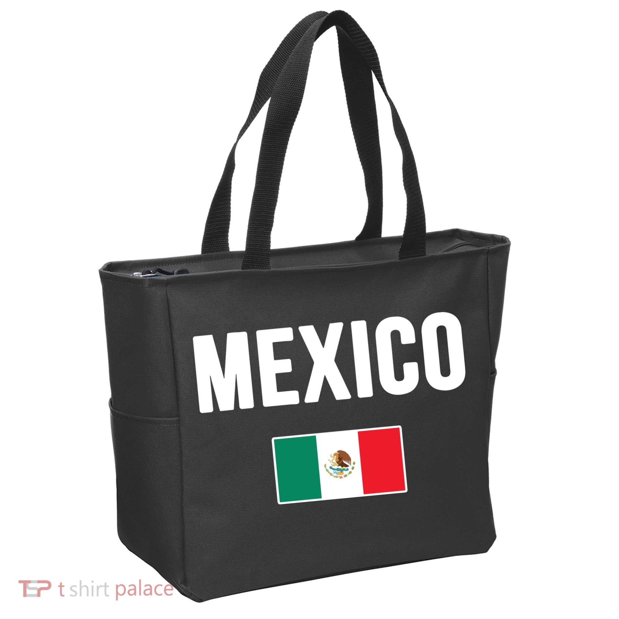 Mexico Mexican Flag Tote Bag