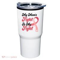 My Moms Fight Is My Fight Cancer Support Tumbler thumb 0