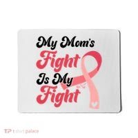 My Moms Fight Is My Fight Cancer Support Mousepad thumb 0