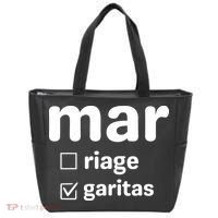 Marriage Margaritas Funny Tote Bag thumb 0