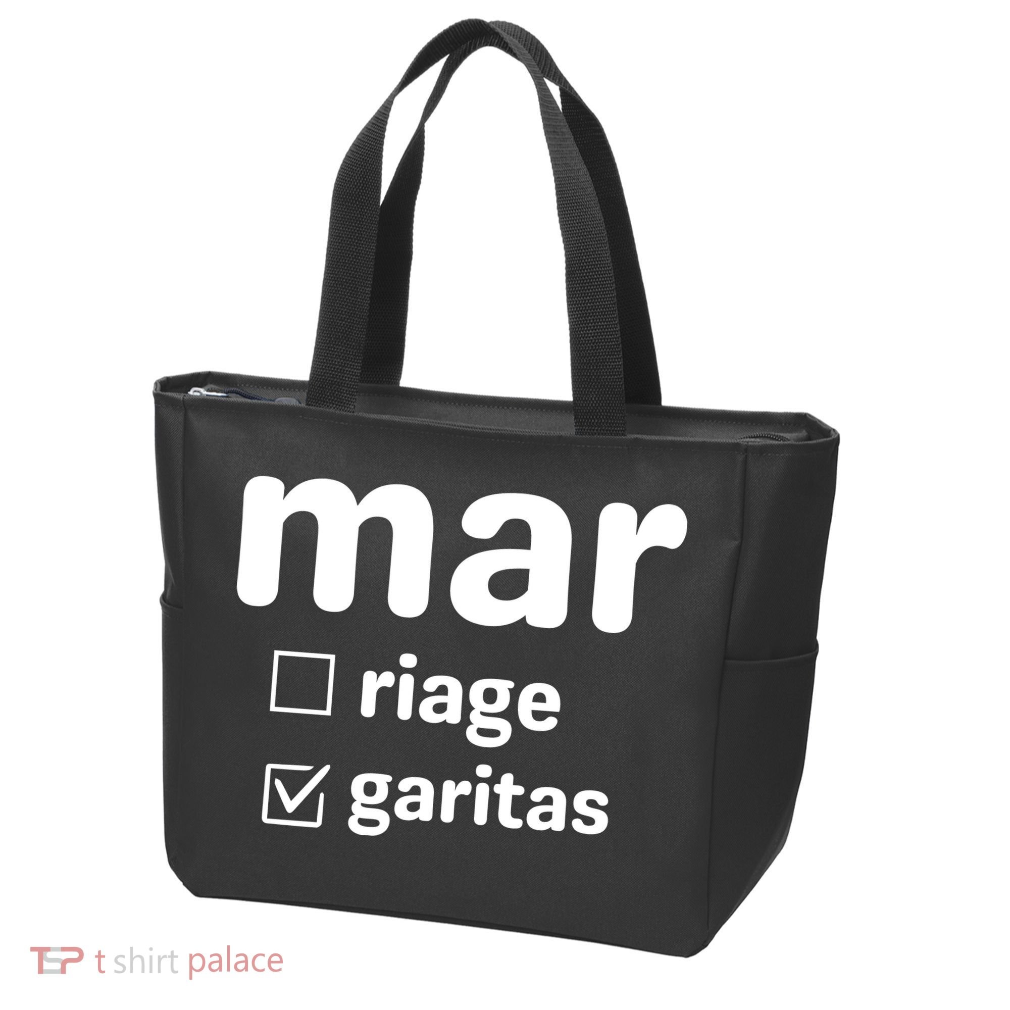 Marriage Margaritas Funny Tote Bag