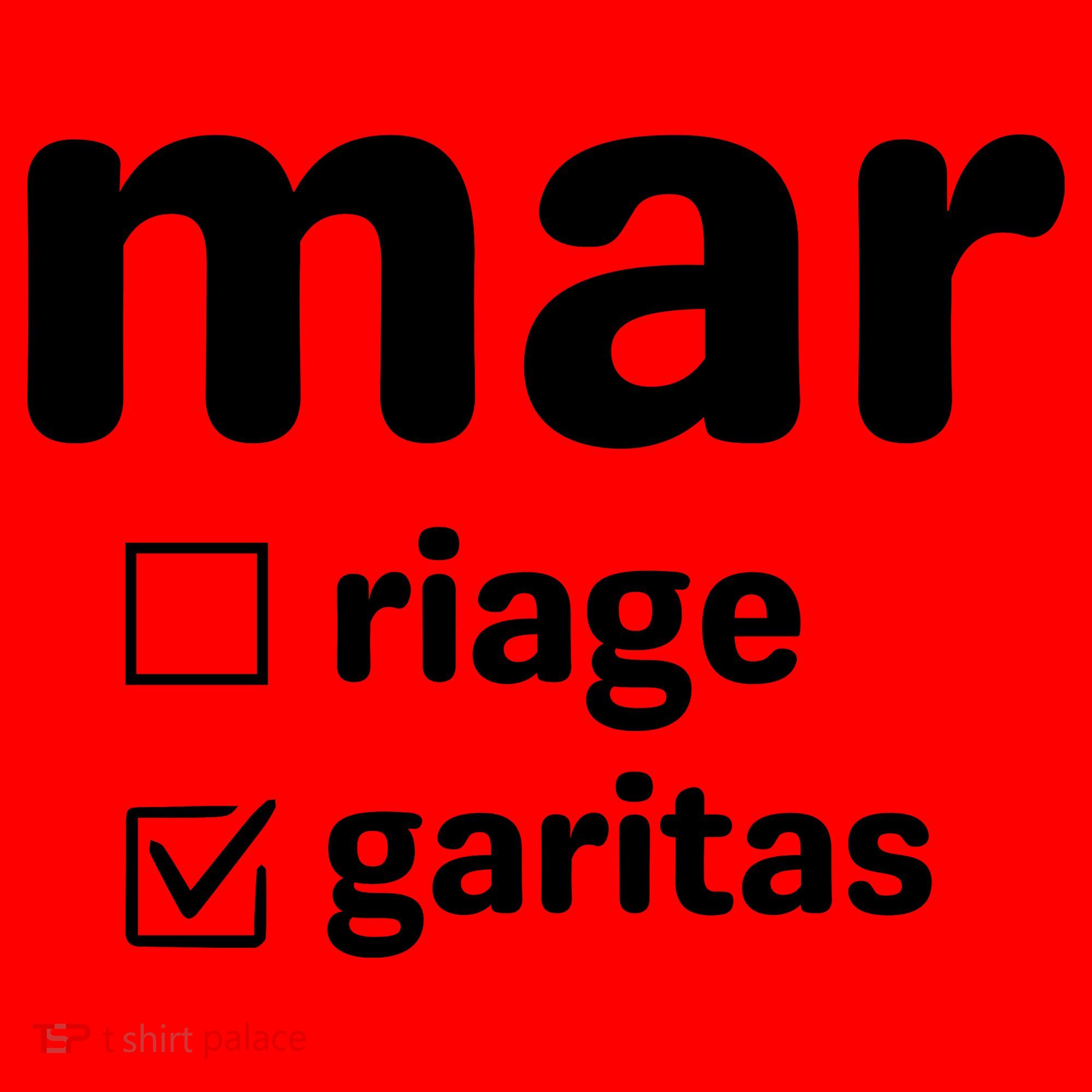 Marriage Margaritas Funny Santa Hat