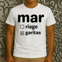 Marriage Margaritas Funny T-Shirt thumb 3
