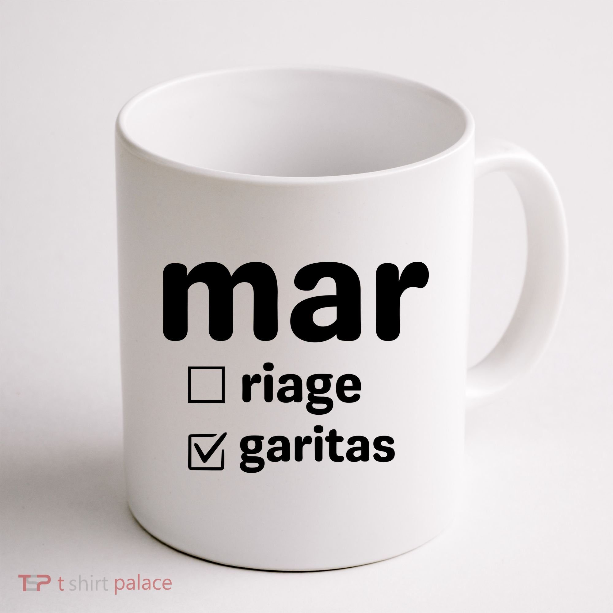 Marriage Margaritas Funny Coffee Mug