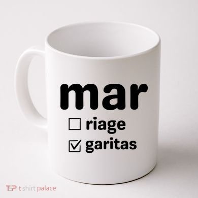 Marriage Margaritas Funny Coffee Mug