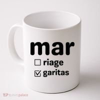 Marriage Margaritas Funny Coffee Mug thumb 0