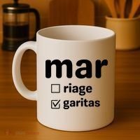 Marriage Margaritas Funny Coffee Mug thumb 4