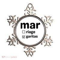 Marriage Margaritas Funny Ornament thumb 0