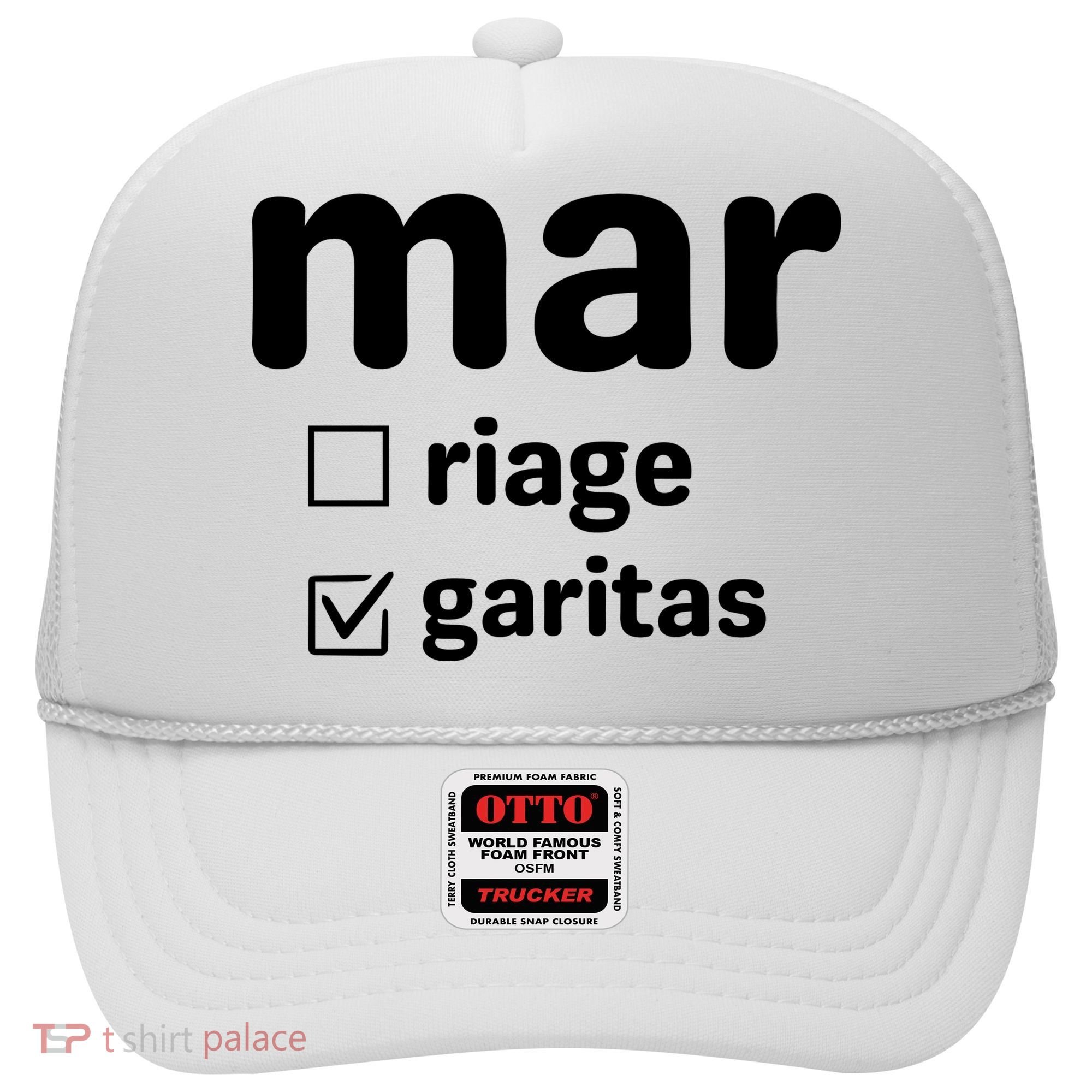 Marriage Margaritas Funny Hat