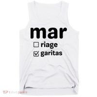Marriage Margaritas Funny Tank Top thumb 0