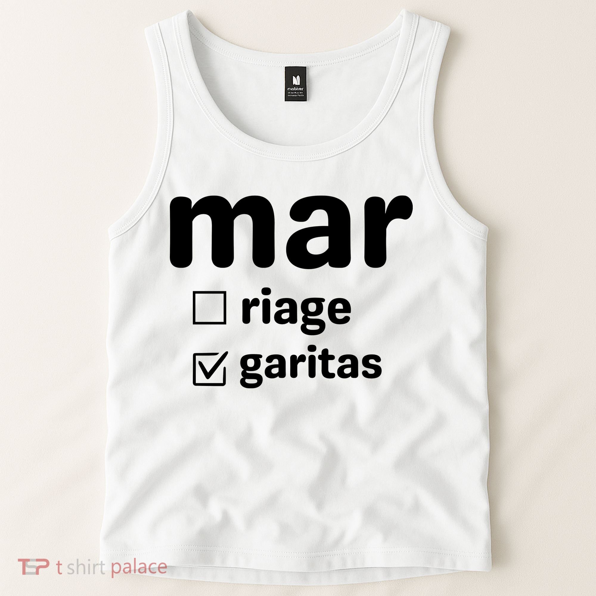 Marriage Margaritas Funny Tank Top