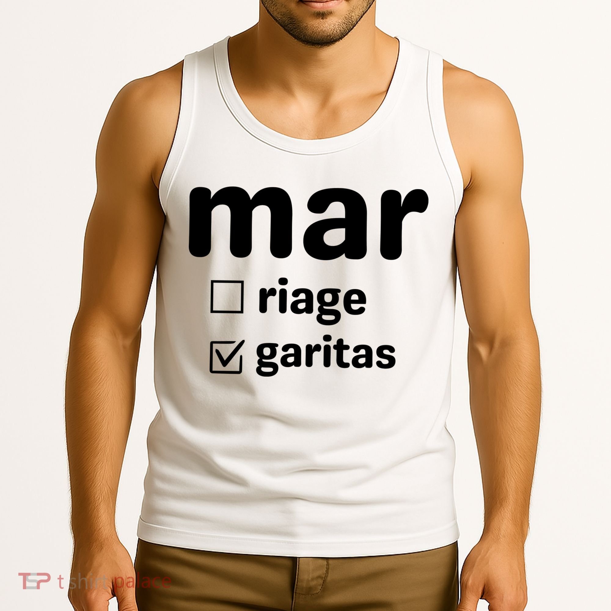Marriage Margaritas Funny Tank Top