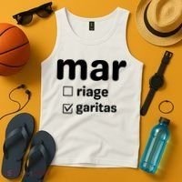Marriage Margaritas Funny Tank Top thumb 4