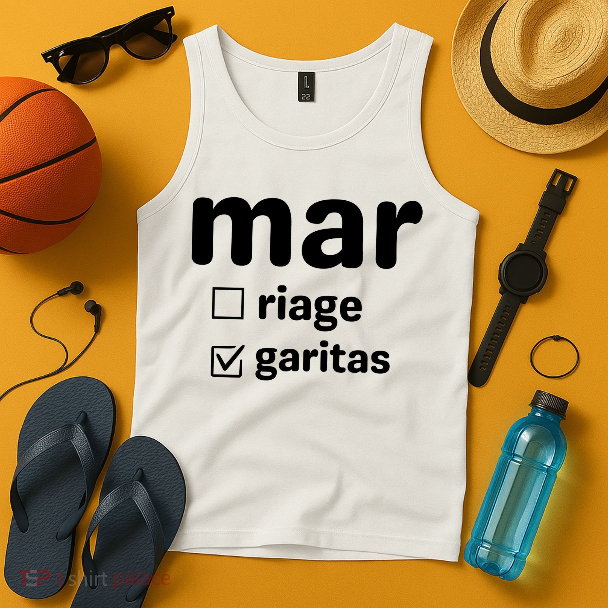 Marriage Margaritas Funny Tank Top