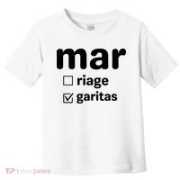 Marriage Margaritas Funny Toddler T-Shirt thumb 0