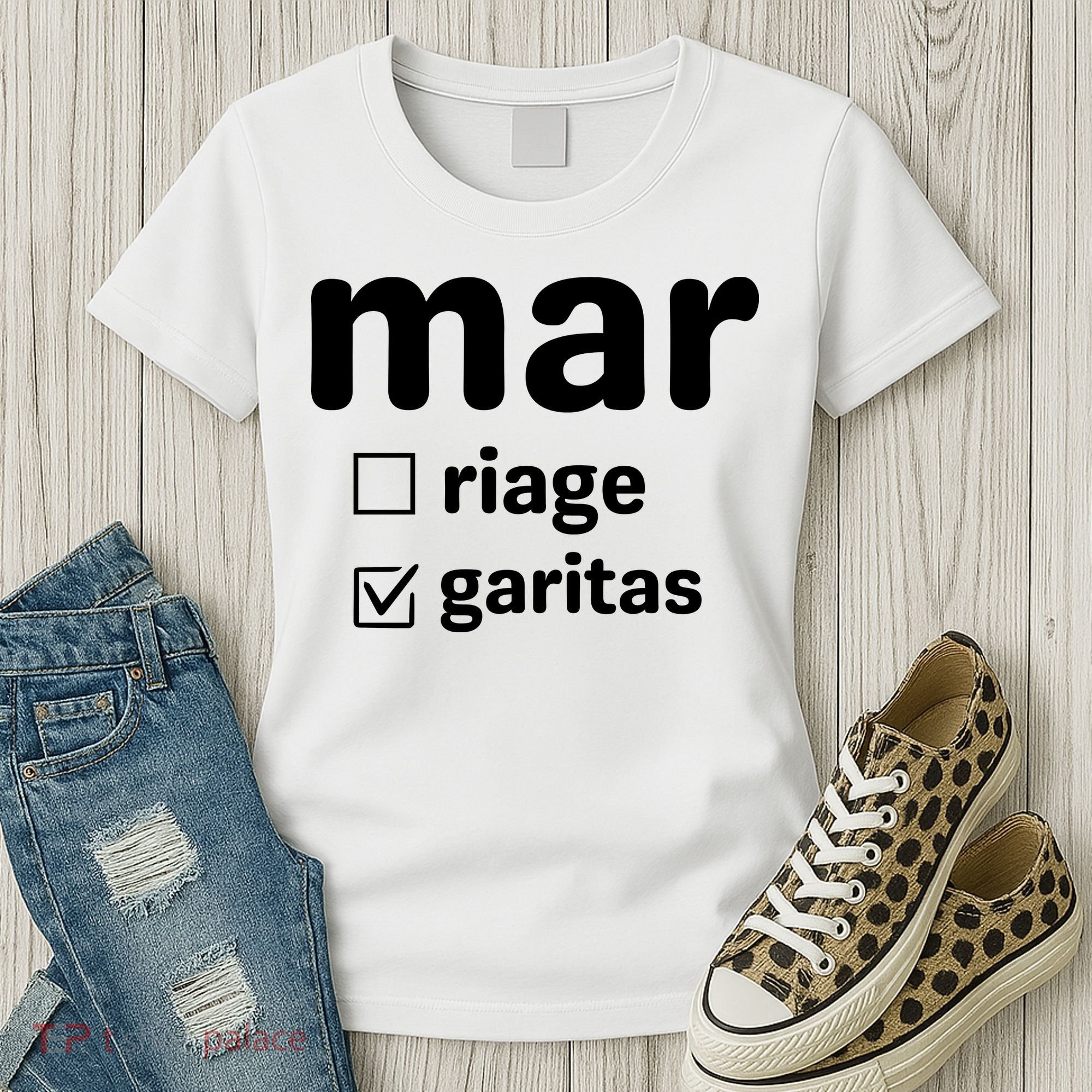Marriage Margaritas Funny Women's T-Shirt