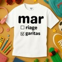 Marriage Margaritas Funny Kids T-Shirt thumb 3