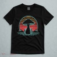 Mushroom Mycology Fungi Lover Retro Vintage 80s Style T-Shirt thumb 5