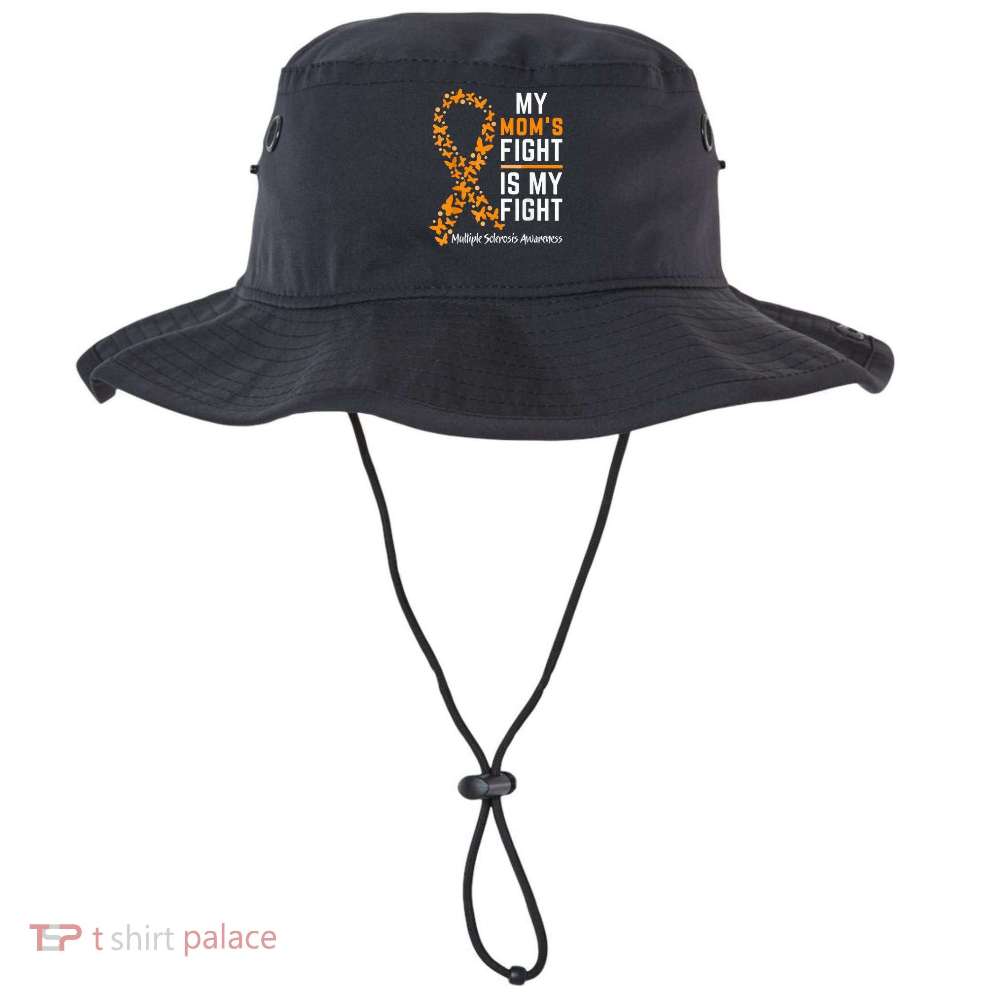 My Mom'S Fight Is My Fight Multiple Sclerosis Awareness Bucket Hat