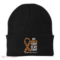 My Mom'S Fight Is My Fight Multiple Sclerosis Awareness Beanie thumb 0