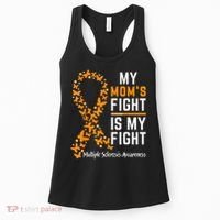 My Mom'S Fight Is My Fight Multiple Sclerosis Awareness Women's Tank Top thumb 0