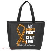 My Mom'S Fight Is My Fight Multiple Sclerosis Awareness Tote Bag thumb 0