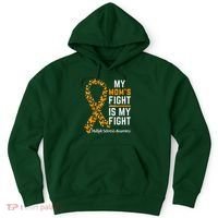My Mom'S Fight Is My Fight Multiple Sclerosis Awareness Hoodie thumb 0