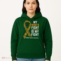 My Mom'S Fight Is My Fight Multiple Sclerosis Awareness Hoodie thumb 5