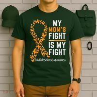 My Mom'S Fight Is My Fight Multiple Sclerosis Awareness T-Shirt thumb 6