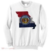 Missouri Map Flag State Distressed Sweatshirt thumb 0