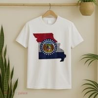 Missouri Map Flag State Distressed T-Shirt thumb 2
