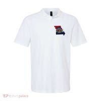 Missouri Map Flag State Distressed Polo thumb 0