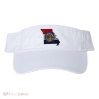 Missouri Map Flag State Distressed Visor thumb 0