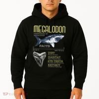 Megalodon Meg Facts Funny Shark Lover Hoodie thumb 2