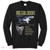 Megalodon Meg Facts Funny Shark Lover Sweatshirt thumb 0