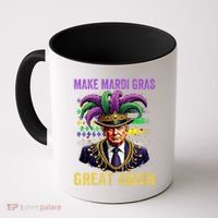 Make Mardi Gras Great Again Funny Mardi Gras Trump Coffee Mug thumb 0
