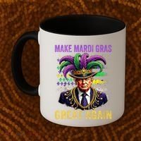 Make Mardi Gras Great Again Funny Mardi Gras Trump Coffee Mug thumb 2