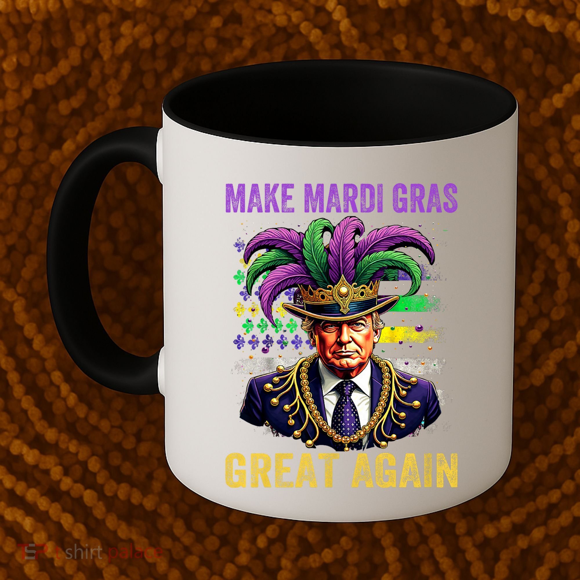 Make Mardi Gras Great Again Funny Mardi Gras Trump Coffee Mug