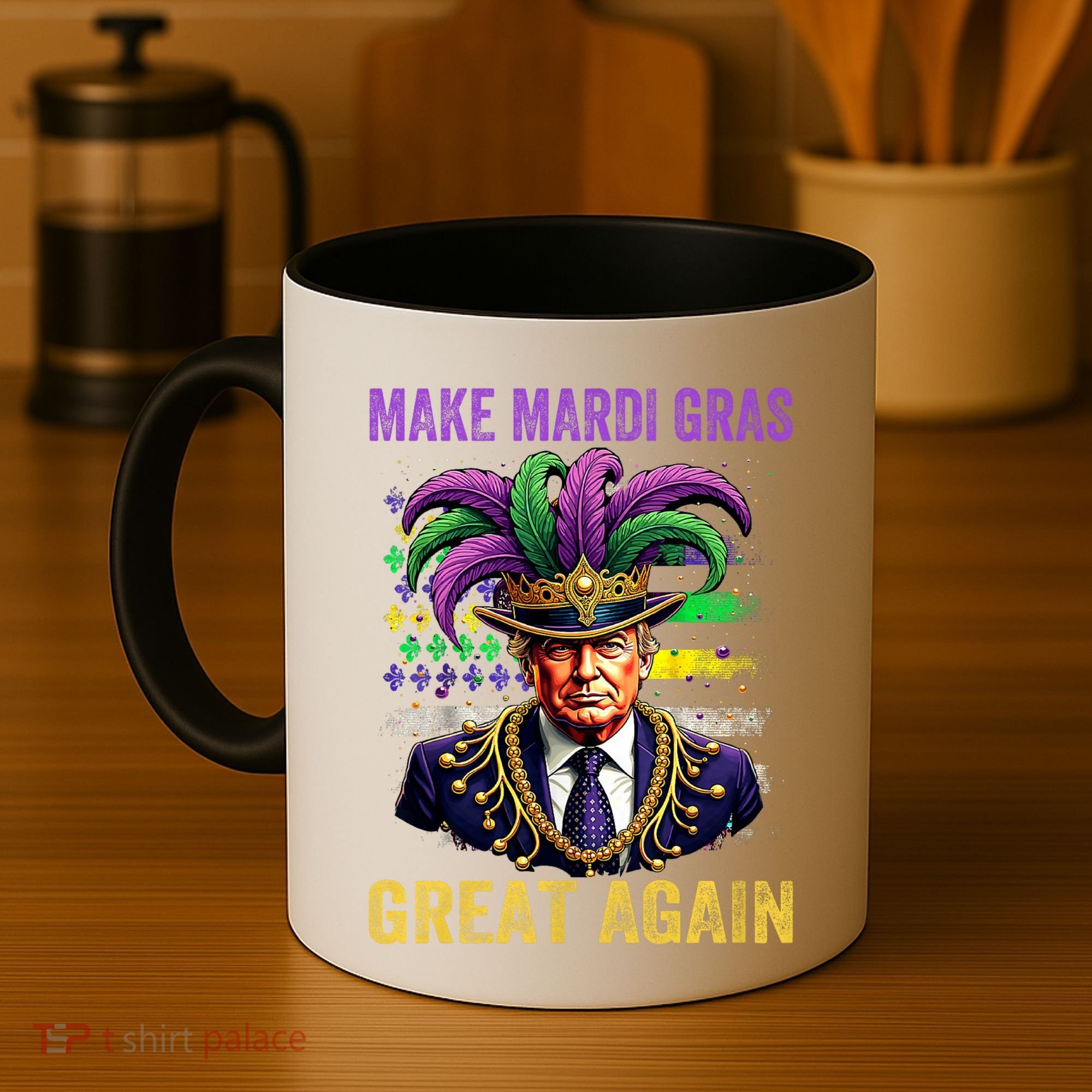 Make Mardi Gras Great Again Funny Mardi Gras Trump Coffee Mug