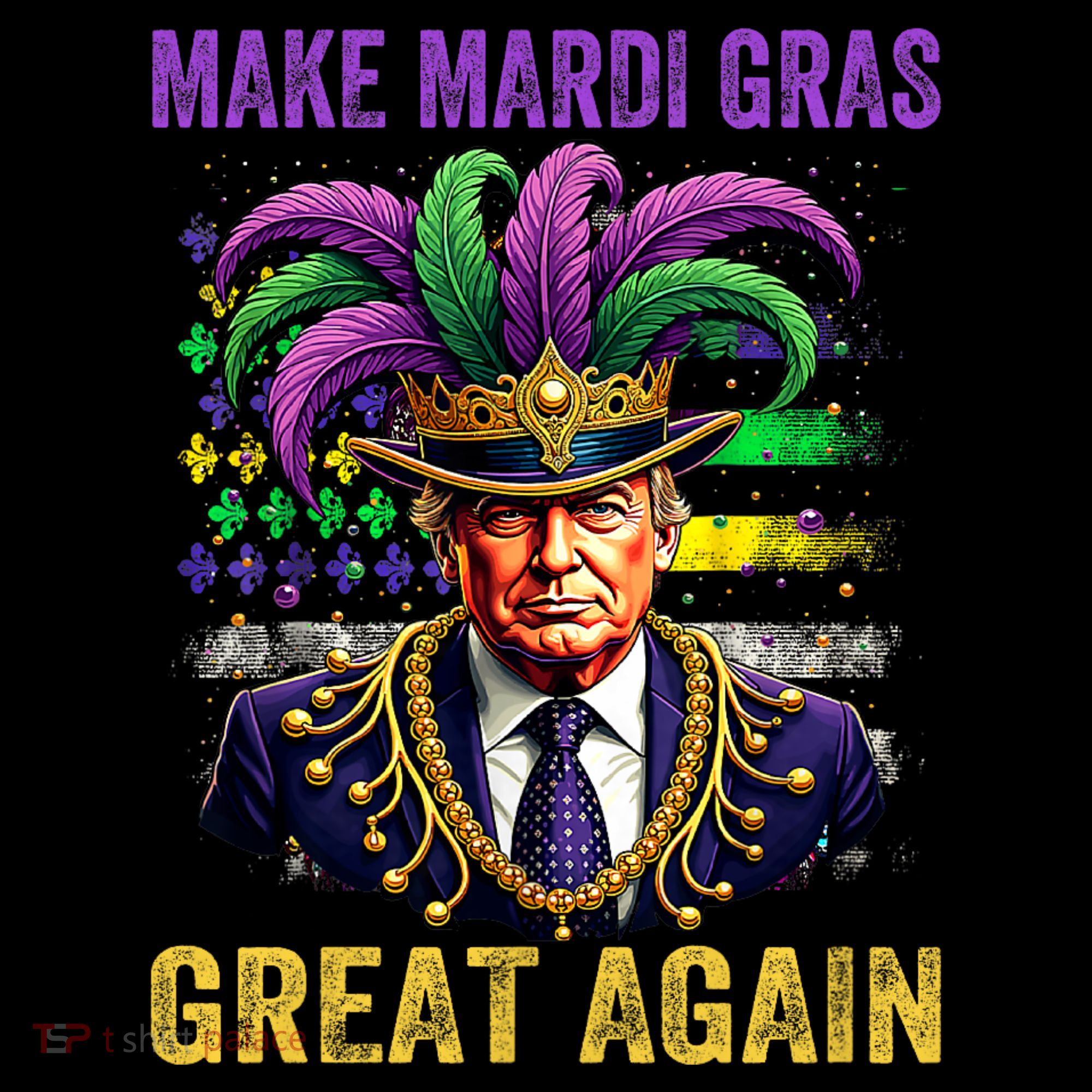 Make Mardi Gras Great Again Funny Mardi Gras Trump Coffee Mug