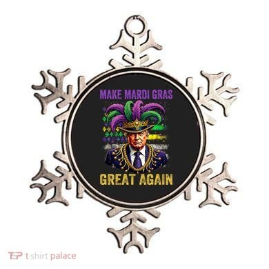 Make Mardi Gras Great Again Funny Mardi Gras Trump Ornament