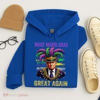 Make Mardi Gras Great Again Funny Mardi Gras Trump Hoodie thumb 4
