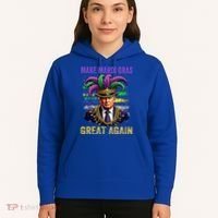 Make Mardi Gras Great Again Funny Mardi Gras Trump Hoodie thumb 5